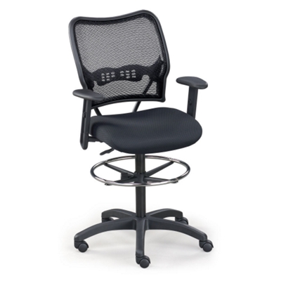 Mesh Stool with Arms, 56554