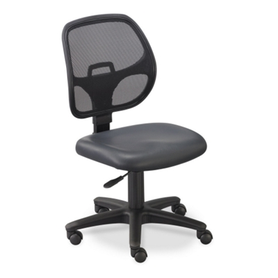 Mesh Back Task Chair with Vinyl Seat, 56801