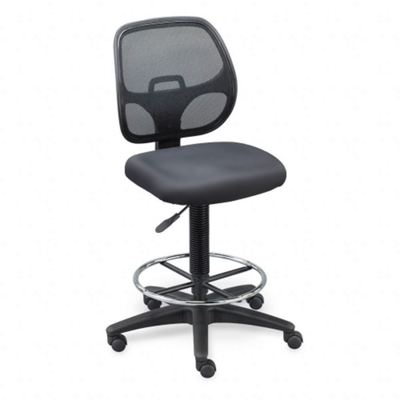 Mesh Back Stool with Vinyl Seat, 56824