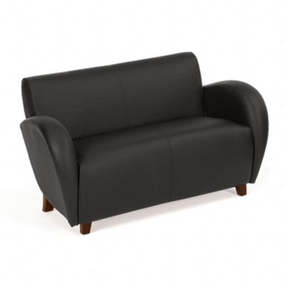 Curve Eco Leather Loveseat