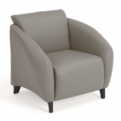 Slant Eco Leather Lounge Chair, 75161