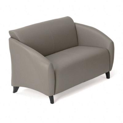 Slant Eco Leather Loveseat, 75162