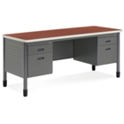67" Double Pedestal Credenza, CD03287 67" Double Pedestal Credenza, CD03287