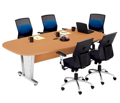 Oval Conference Table 8' x 4', 40602
