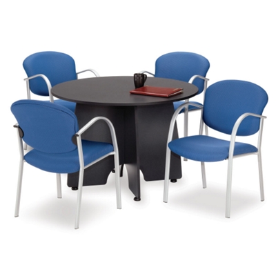Room scene of 43 Round Table with Chairs.