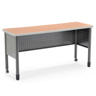 59" x 20" Training Table with Perforated Modesty Panel, 41396