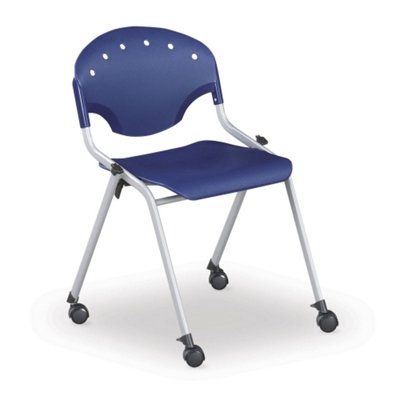 Stack Chair with Casters
