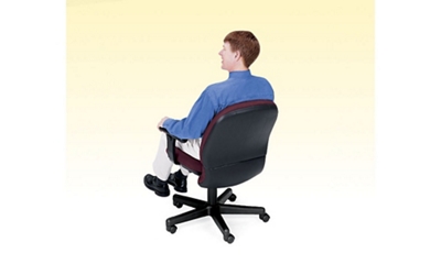 Seat and back tilt in unison for extra comfort.