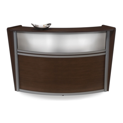 Marque Single Reception Station with Plexi-Panel, 75391