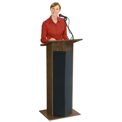 Lectern with Amplifier