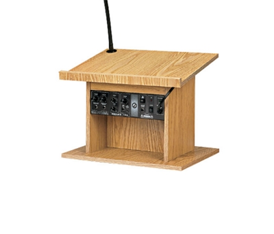 Table Top Lectern with Amplifier