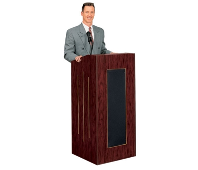 Lectern with Amplifier