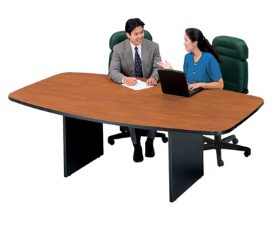 Boat Shape Conference Table - 96" x 48"