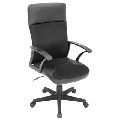 Leather Trimmed High Back Managers Chair, CD02047