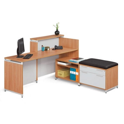Reception Hi-Low L-Desk, 13339