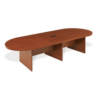 12' Expandable Oval Conference Table, 40905