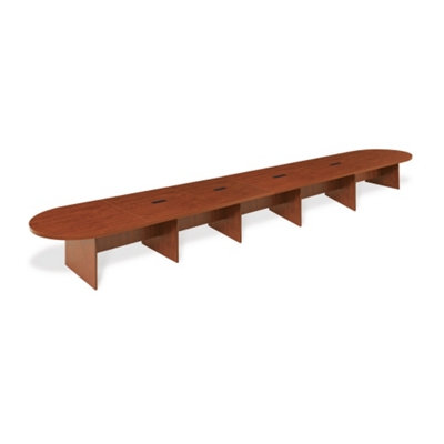 24' Expandable Oval Conference Table, 40908