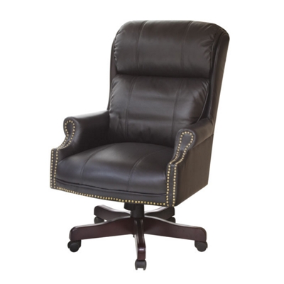 Traditional High-Back Judges Chair, 55554
