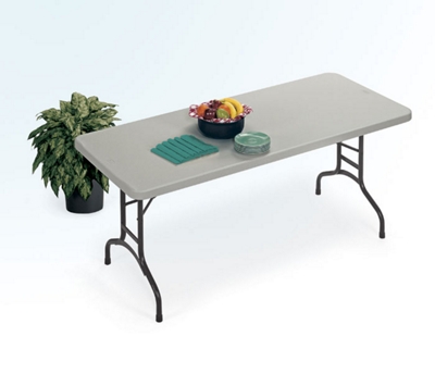 Lightweight Rectangular Folding Table - 96 x 30
