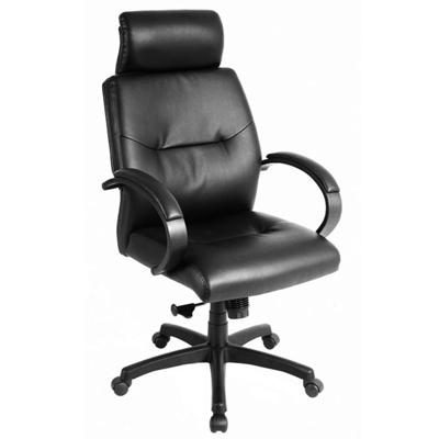 Leather High-Back Chair, 50778