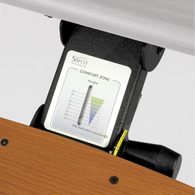 Comfort Zone indicator to help get the best positioning for superior ergonomic comfort.