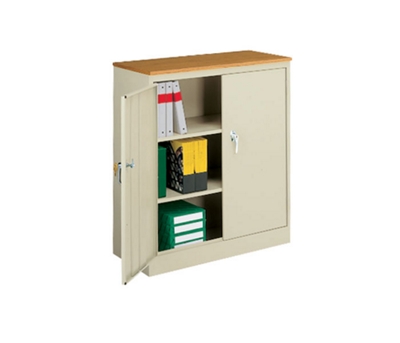 Counter Height Steel Storage Cabinet, 31282