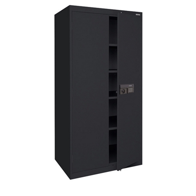72"H Storage Cabinet with Keyless Electronic Lock, 31773