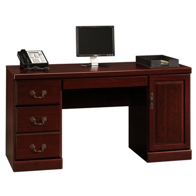 Computer Credenza with Storage Tower, CD01838
