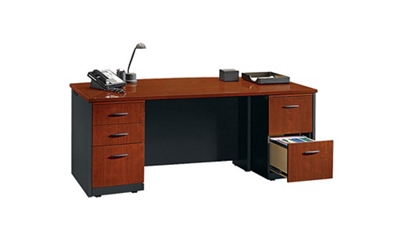 Executive Bow-Front Desk