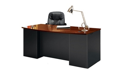 Executive Bow-Front Desk