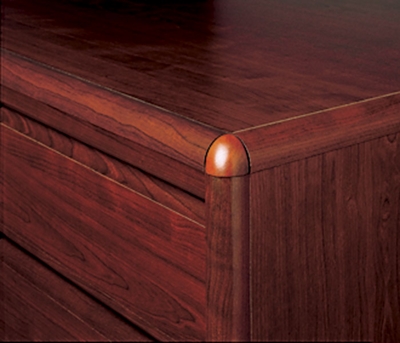 Precisely rounded 4-way radius corners and edges