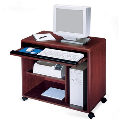 Classic Cherry Computer Cart