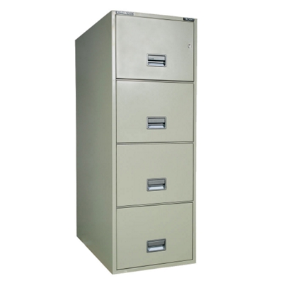 Fire and Water Proof 4-Drawer File 25D