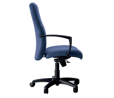 Lumbar support ensures comfort through the day
