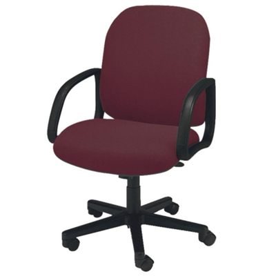 Mid Back Chair in Fabric