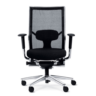 Mesh Back Executive Leather Chair, 50686