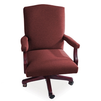 Traditional Mid Back Fabric Executive Chair, 55386