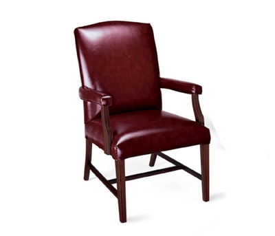 Traditional Vinyl Guest Chair, 55387