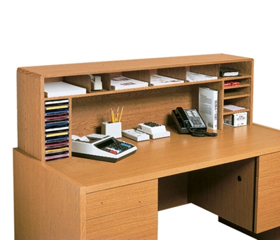Woodgrain Desktop Organizer