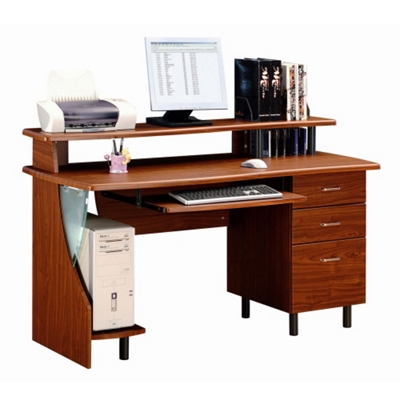 Computer Desk with Monitor Platform, CD02626
