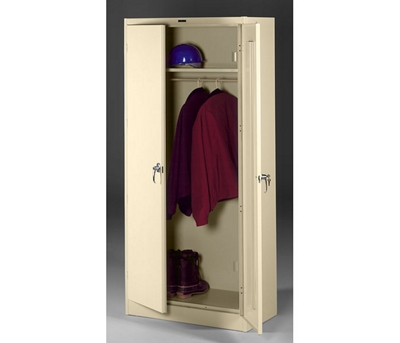 Ready to Assemble Steel Wardrobe Cabinet - 36"W x 24"D x 78"H, CD03868