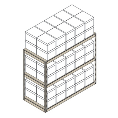 Heavy-Duty Shelving Unit - 69"W x 30"D x 60"H, 31399