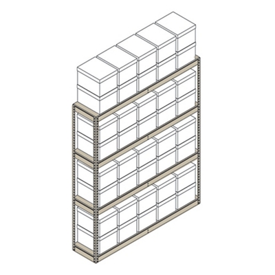 Heavy-Duty Shelving Unit - 69"W x 15"D x 84"H, 31402