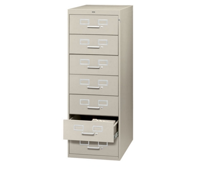 Seven Drawer Card File