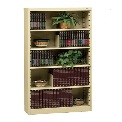 Heavy Duty Steel Bookcase with Five Shelves, 32625