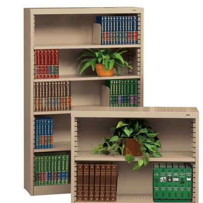 Heavy Duty Steel Bookcase with Five Shelves