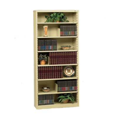 Heavy Duty Steel Bookcase with Seven Shelves, 32626