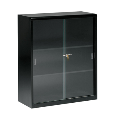 Bookcase shown empty