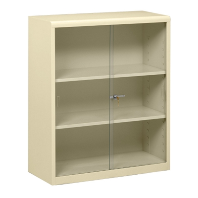 Bookcase shown in putty