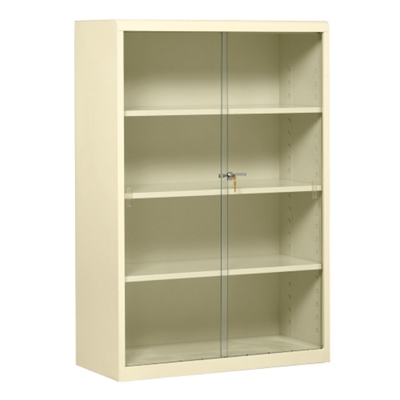 Bookcase shown in putty